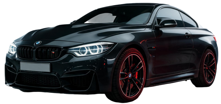 BMW M4 sin fondo