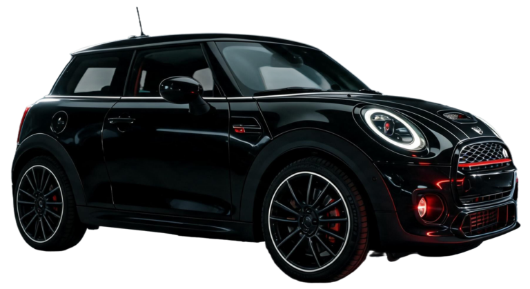 Mini Cooper sin fondo