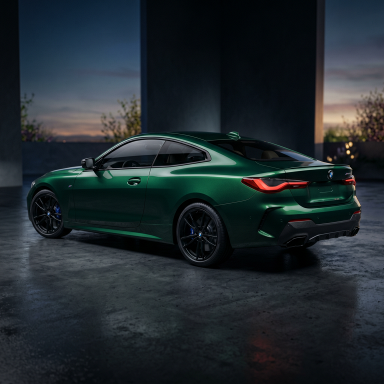 Trasera BMW serie 4 apagado