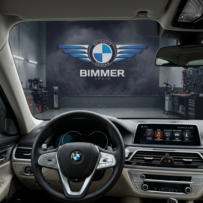 Interior BMW Serie 7 navegador