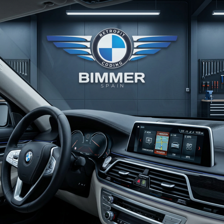 Interior BMW Serie 7 apagado